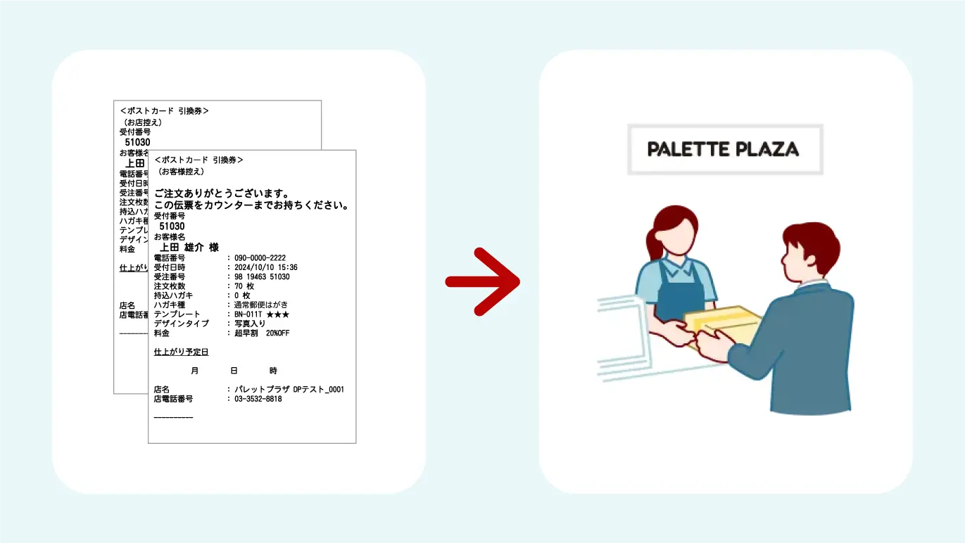 注文完了です！